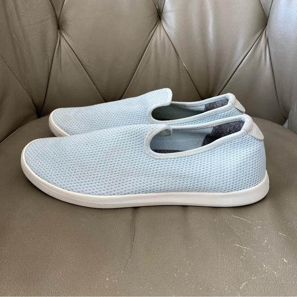 Allbirds Mens Tree Loungers Blue Everyday Slip-On Sneakers Shoes Size 11 - Picture 4 of 9